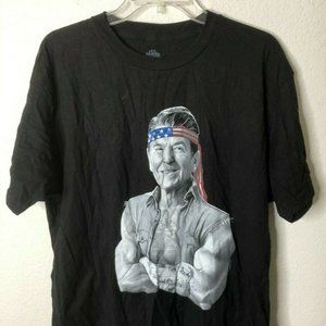 Men's Ronald Reagan,Icon Epic Conservative Tee